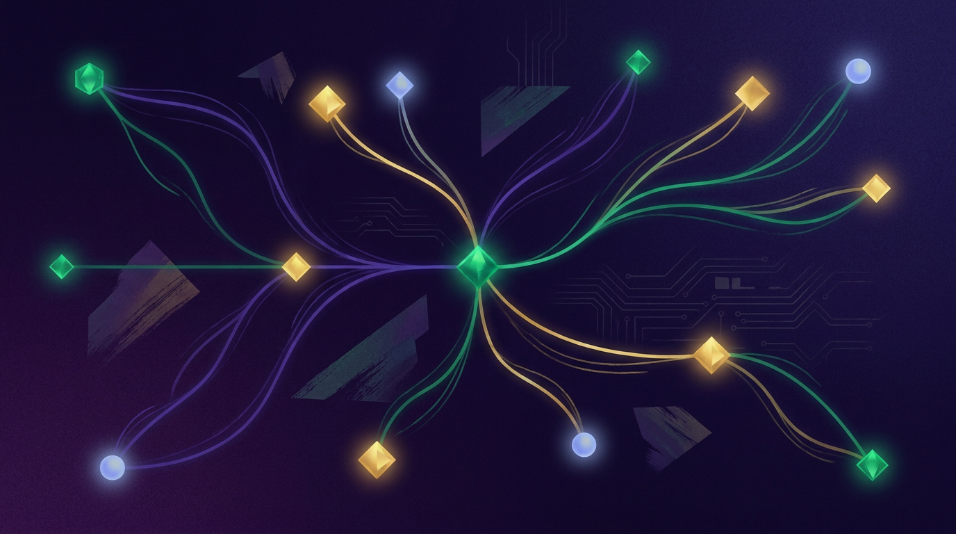 Interconnected wiki nodes constellation