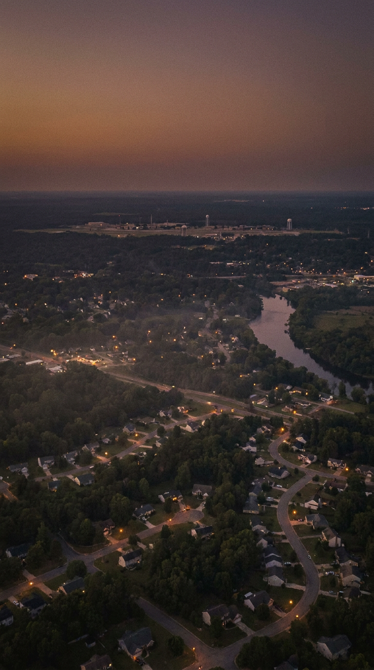 Fayetteville NC aerial